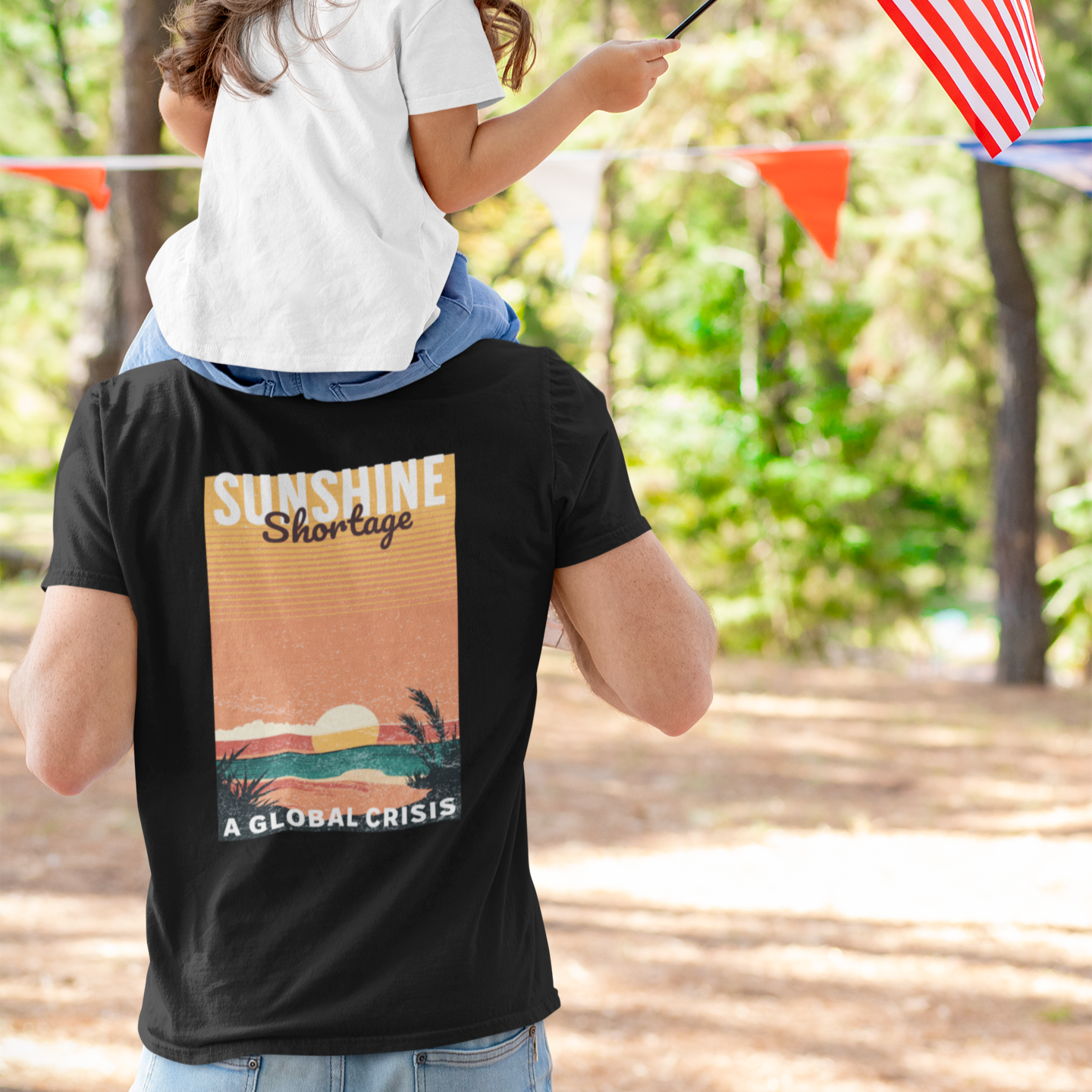 Sunshine Shortage -  Organic T-shirt